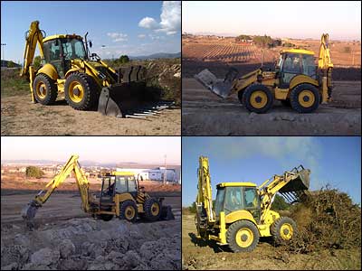 Imatge del servei de Retro-excavadora de Cal Vicari.